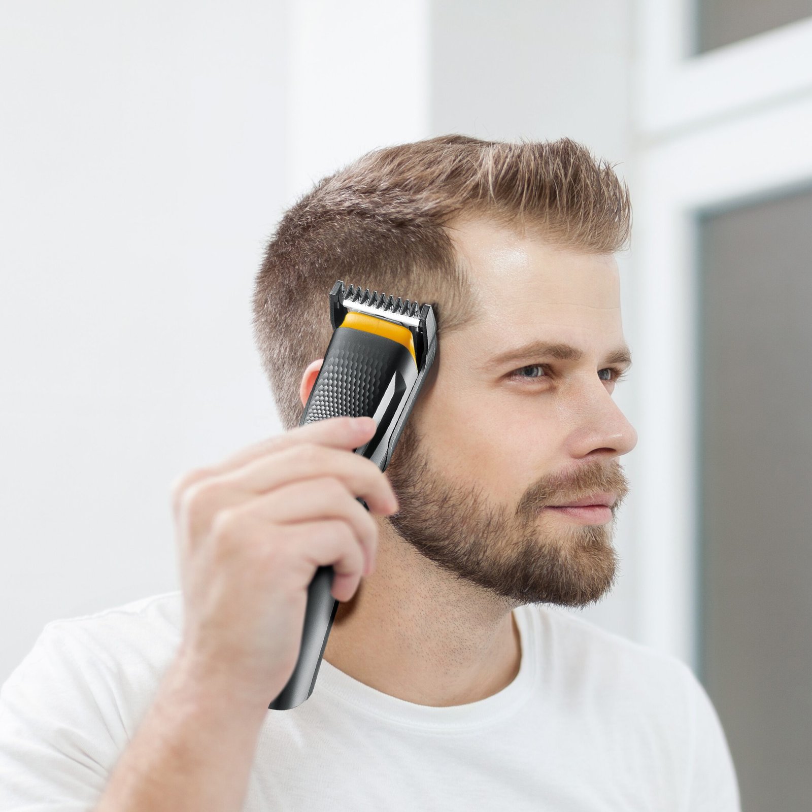 Tondeuse Professionnelle Nouvelle Génération HTC AT-509 – Ultra Précision pour Barbe, Contours & Poils du Corps – Image 4